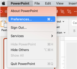 Picture of PowerPoint Tips Quick Access Toolbar