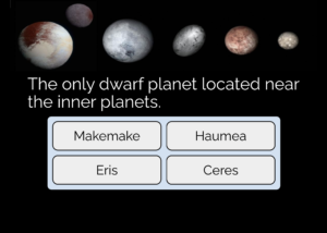 dwarf planets boom cards, dwarf planets of the solar system