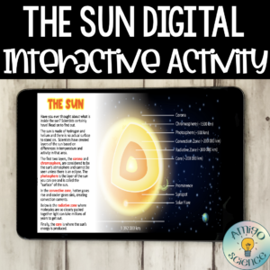 layers of the sun lesson, layers of the sun worksheet, layers of the sun review, composition of the sun, diagram of the sun