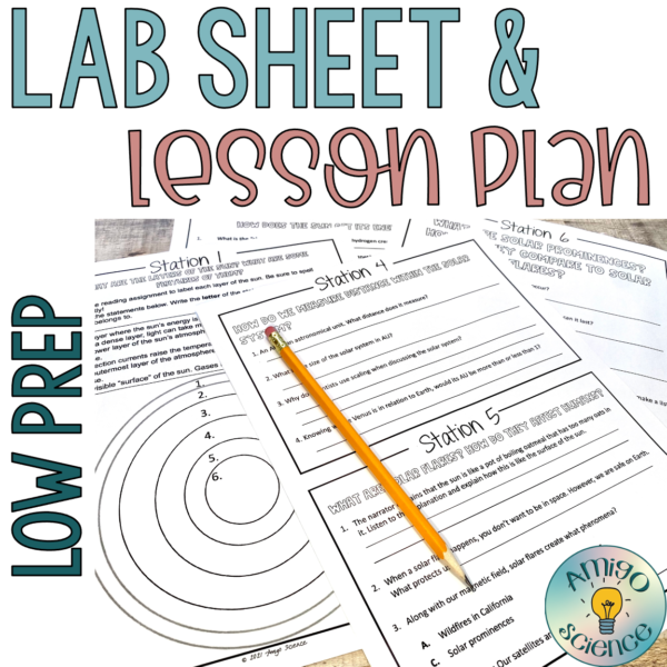 layers of the sun lesson, layers of the sun worksheet, layers of the sun review, layers of the sun boom cards