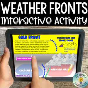 air masses and fronts lesson plan, air masses and fronts activity, air masses and fronts review
