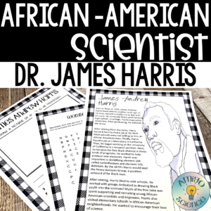 Black History Month Activity featuring Dr. James Harris