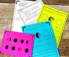 Picture of Moon phases activities exit tickets or bell ringers