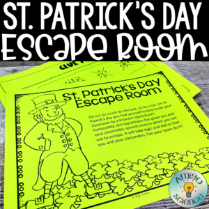 St. Patrick's Day Escape Room Game
