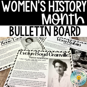 Women's History Month Bulletin Board