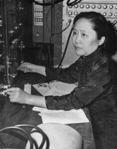 Women's History Month activity featuring Chien Shiung Wu