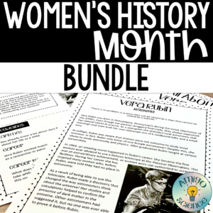 Picture of Women's History Month Activity