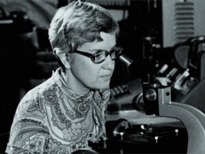 picture of vera rubin for women's history month activity