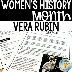 Women's History Month Activity featuring Very Rubin