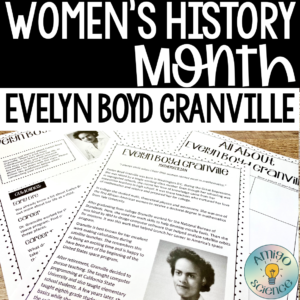 Women's History Month Activity Evelyn Boyd Granville
