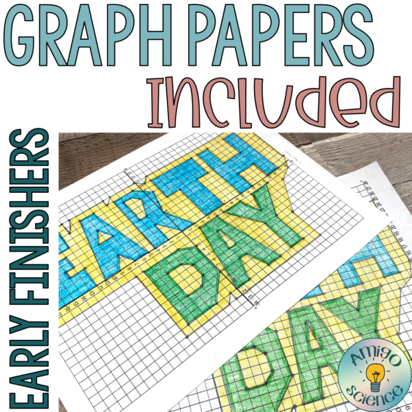 Picture of Earth Day Coordinate Graph Mystery Picture