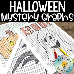 Picture of Differentiated Halloween Graphing Activity