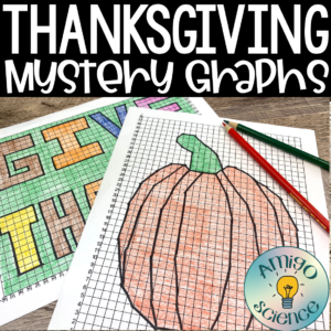 Picture of Thanksgiving Mystery Graph Activity
