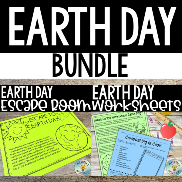 Earth Day activities, Earth Day escape room game, Earth Day origin, Earth Day reading comprehension