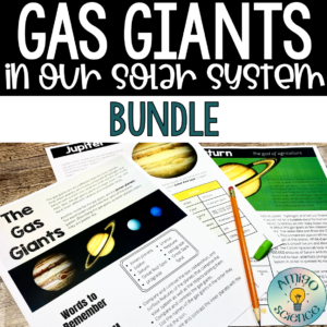 gas giants lesson digital or print lesson with worksheet and task cards gas giants boom cards