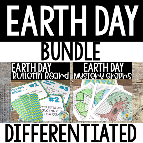 Earth Day activities, Earth Day bulletin board, Earth Day Mystery Graphs
