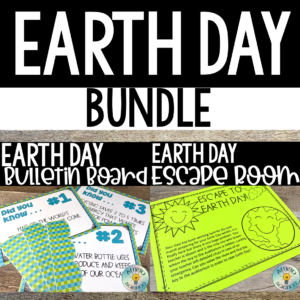 Earth Day activities, Earth Day bulletin board, Earth Day Mystery Graphs