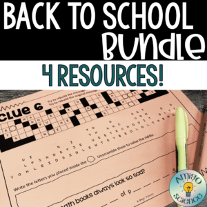 back to school activities, back to school game, back to school escape room game, back to school mystery graphs, back to school locker directions, back to school lessons