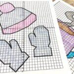winter mystery graphs, winter mystery picture graph, winter math activities, winter differentiated mystery graphs, winter math graphs,