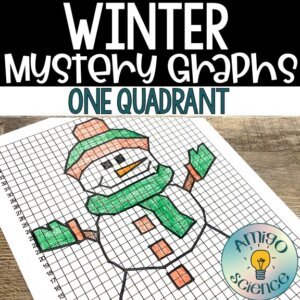 winter mystery graphs, winter mystery picture graph, winter math activities, winter differentiated mystery graphs, winter math graphs,