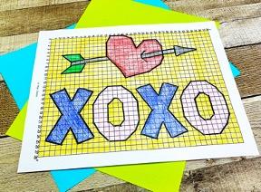 Valentine’s day graphing Valentine’s day mystery picture Valentine’s day coordinate graph Valentine’s Day activities middle school math