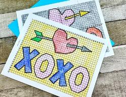 Valentine’s day graphing Valentine’s day mystery picture Valentine’s day coordinate graph Valentine’s Day activities middle school math