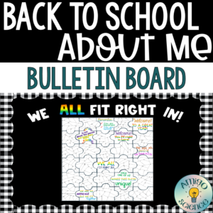 back to school, all about me, all about me activity, back to school bulletin board, back to school all about me bulletin board, middle school activities