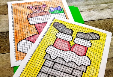 Christmas activities, Christmas math activities, christmas math, holiday math, holiday activities, christmas math worksheets, christmas coordinated graphing mystery pictures, holiday mystery pictures, christmas graphing, holiday graphing activities