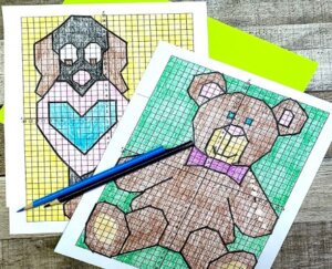 Valentine’s day graphing Valentine’s day mystery picture Valentine’s day coordinate graph Valentine’s Day activities middle school math