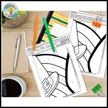 March Poster Coloring Activity - Lucky Symbol