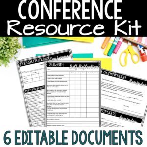 editable parent teacher conference forms